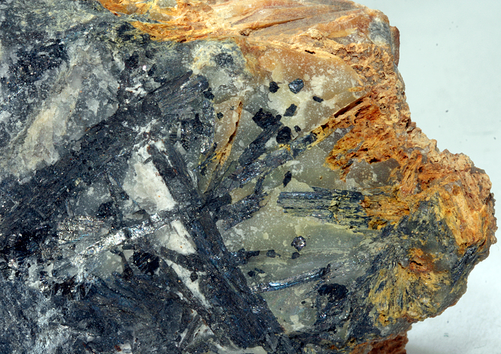 Stibnite & Stibiconite