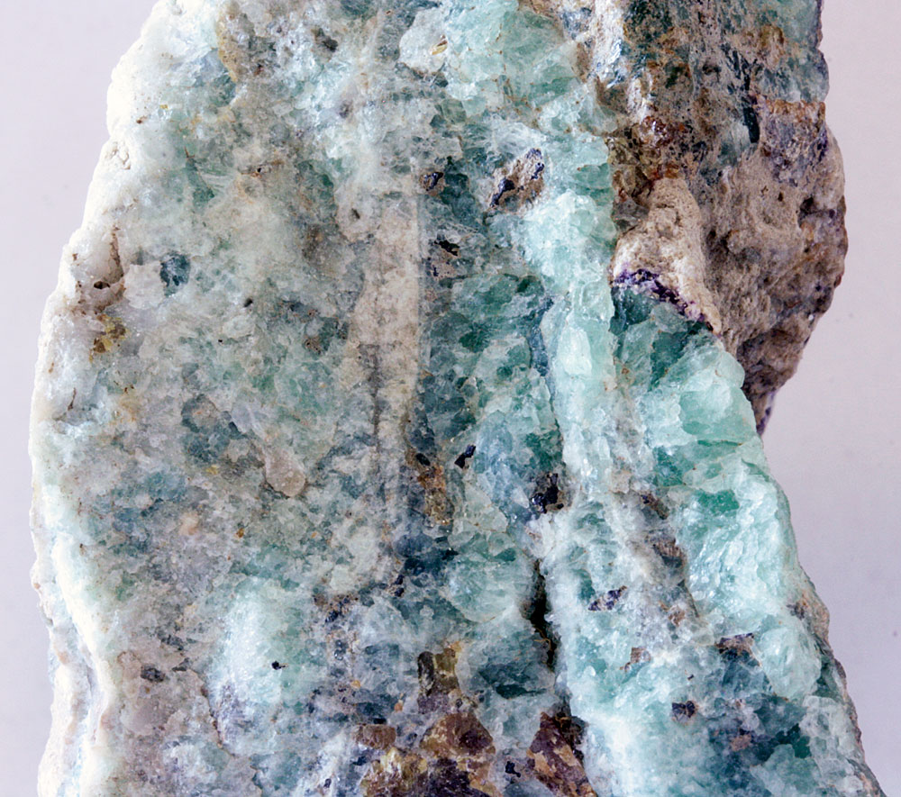 Fluorite With Sphalerite