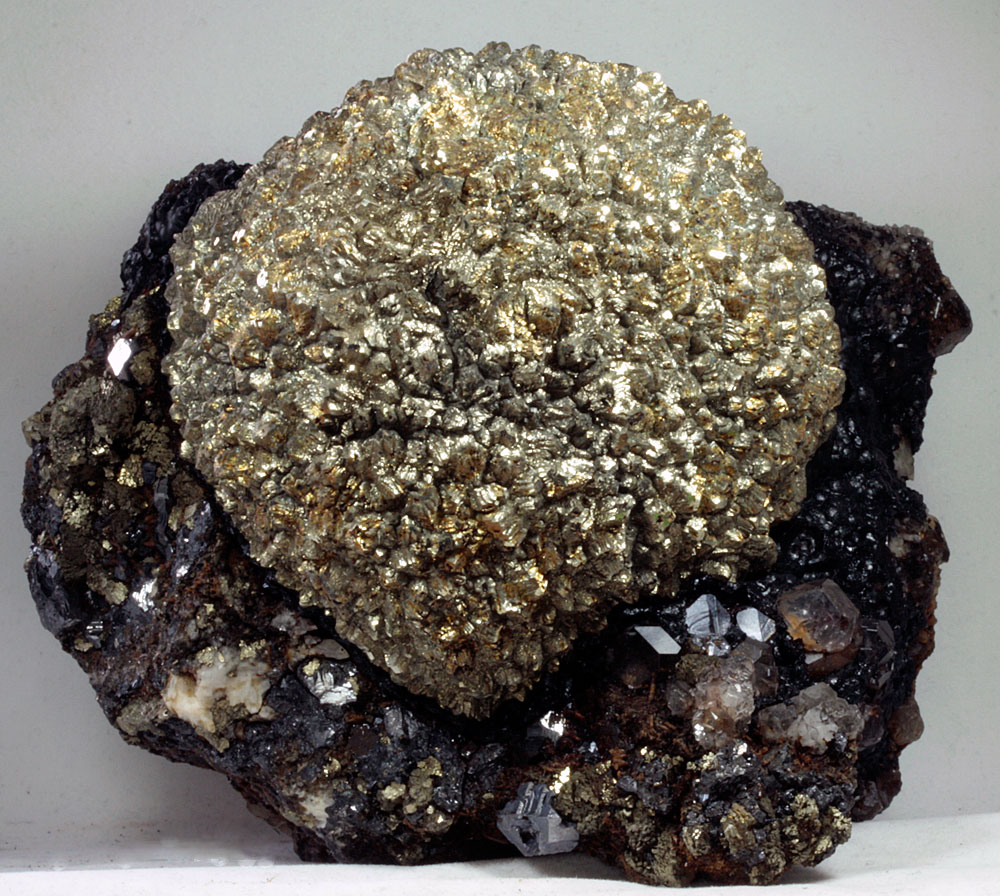 Marcasite With Fluorite