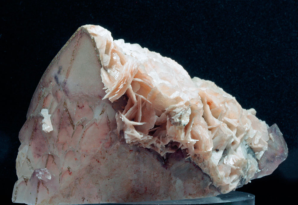 Calcite On Quartz