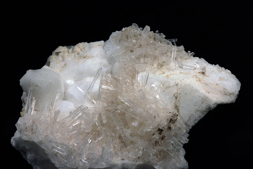 Natrolite On Analcime