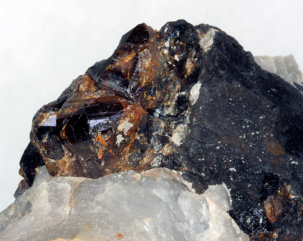 Cassiterite On Wolframite