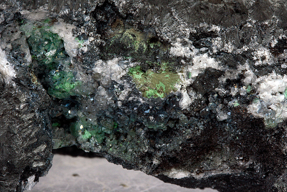 Malachite Crednerite & Pyrolusite