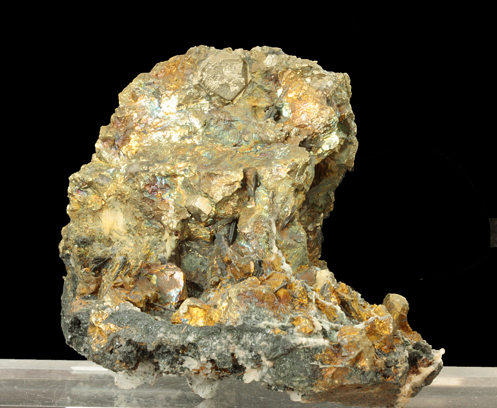 Bismuthinite & Chalcopyrite