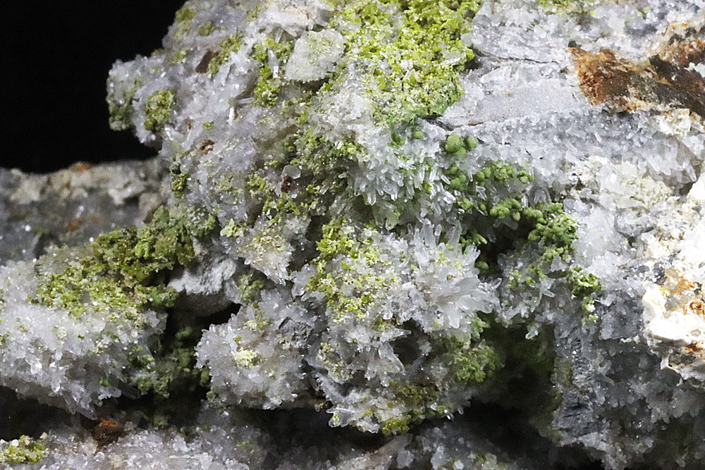 Pyromorphite & Quartz