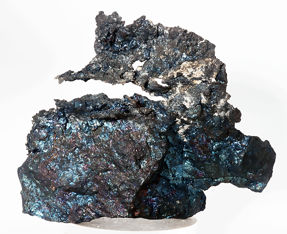 Native Silver On Bornite