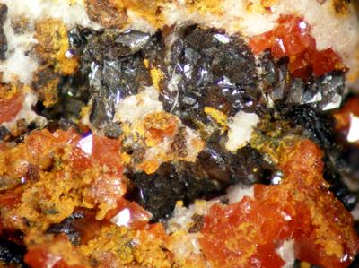 Iranite With Wulfenite