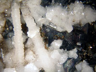 Tetrahedrite With Calcite