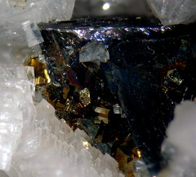 Tetrahedrite With Calcite