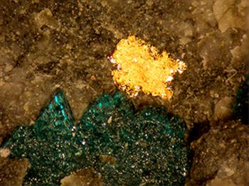 Gold Pseudoboleite & Atacamite