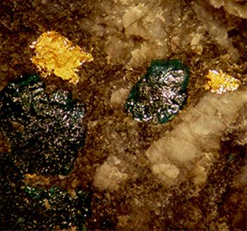 Gold Pseudoboleite & Atacamite