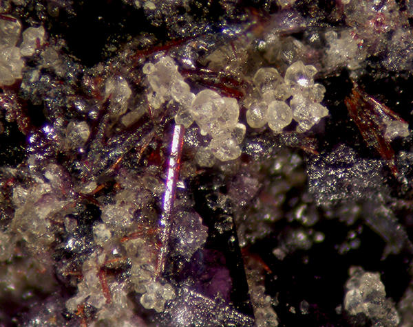 Pyrostilpnite & Fluorite