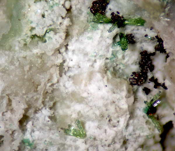 Rruffite Zeunerite & Zincolibethenite