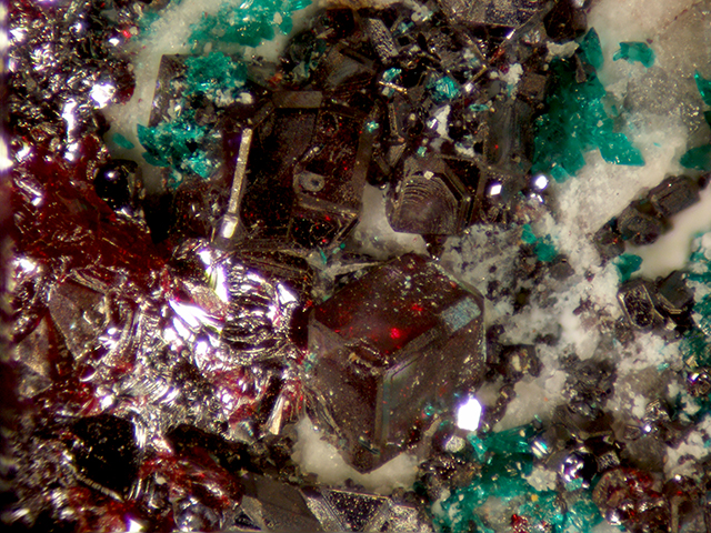 Cuprite & Brochantite