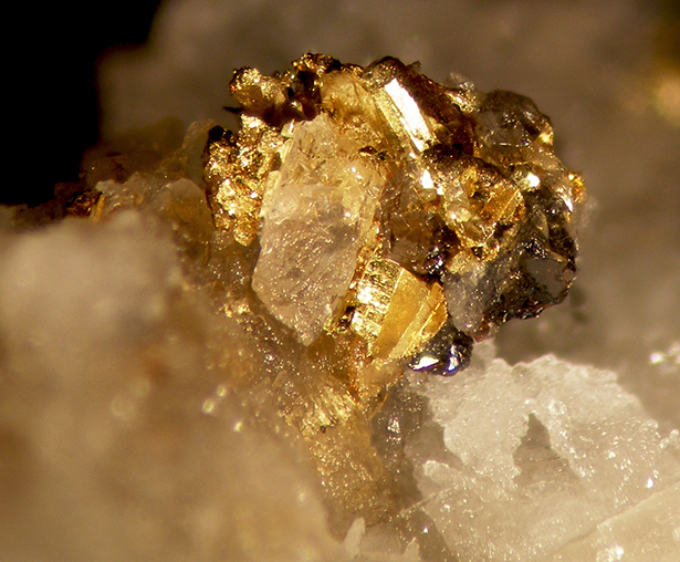 Gold & Sphalerite