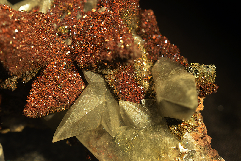 Calcite & Chalcopyrite