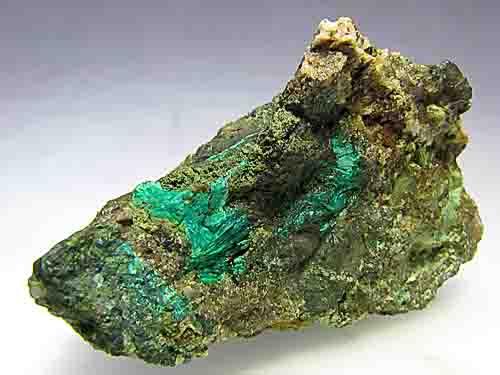 Chalcophyllite & Olivenite