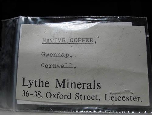 Native Copper & Tennantite