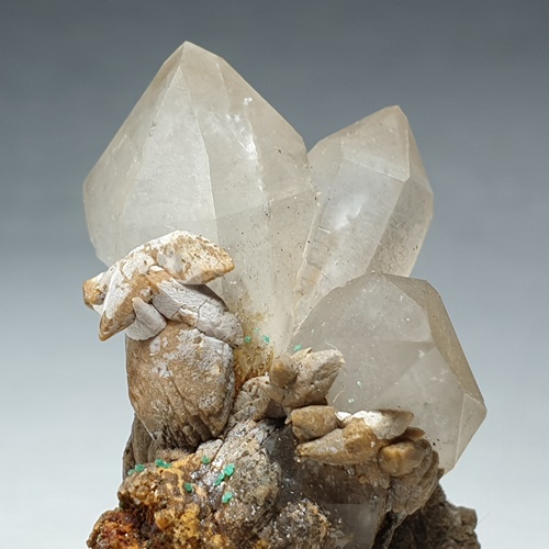 Quartz Calcite & Adamite