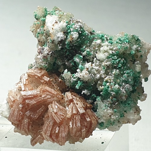 Baryte Malachite & Aragonite