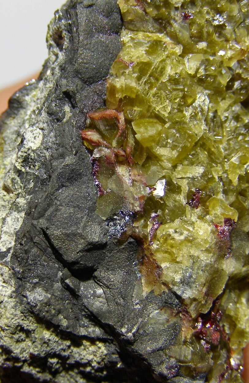 Arsenic Pyrargyrite & Siderite