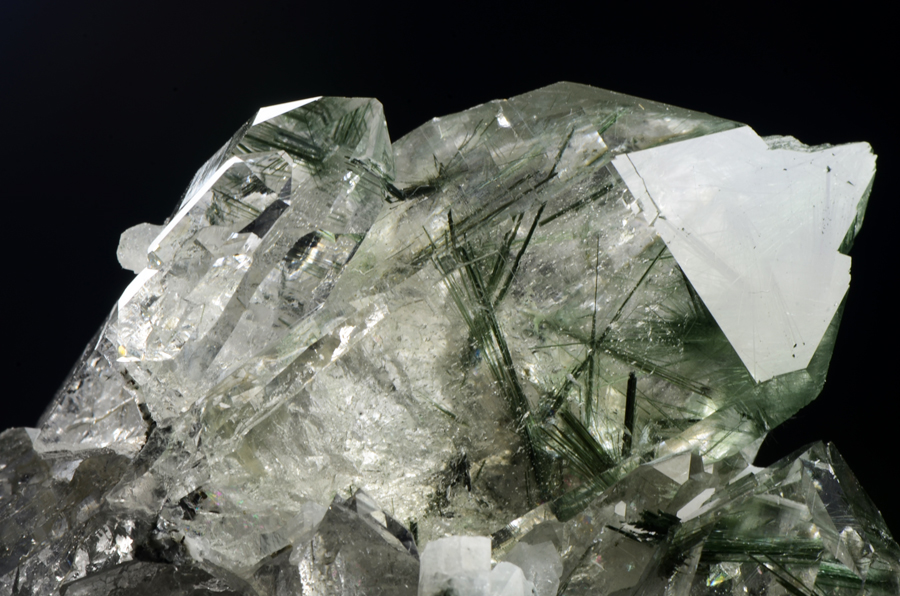 Actinolite In Quartz