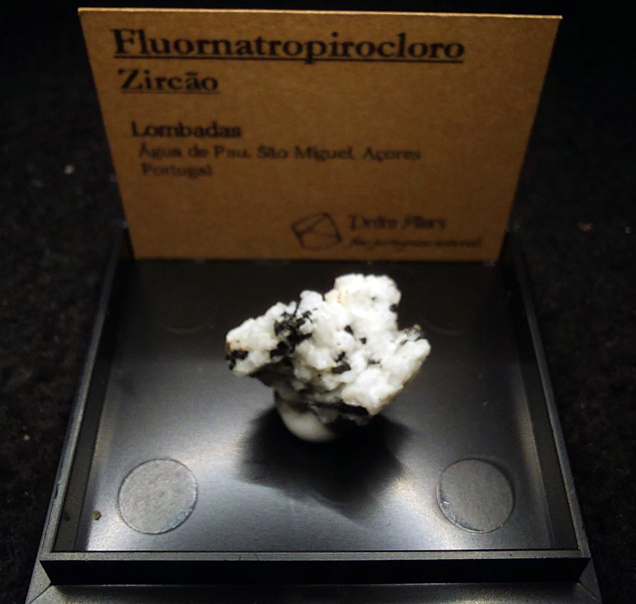 Fluornatropyrochlore Zircon & Astrophyllite