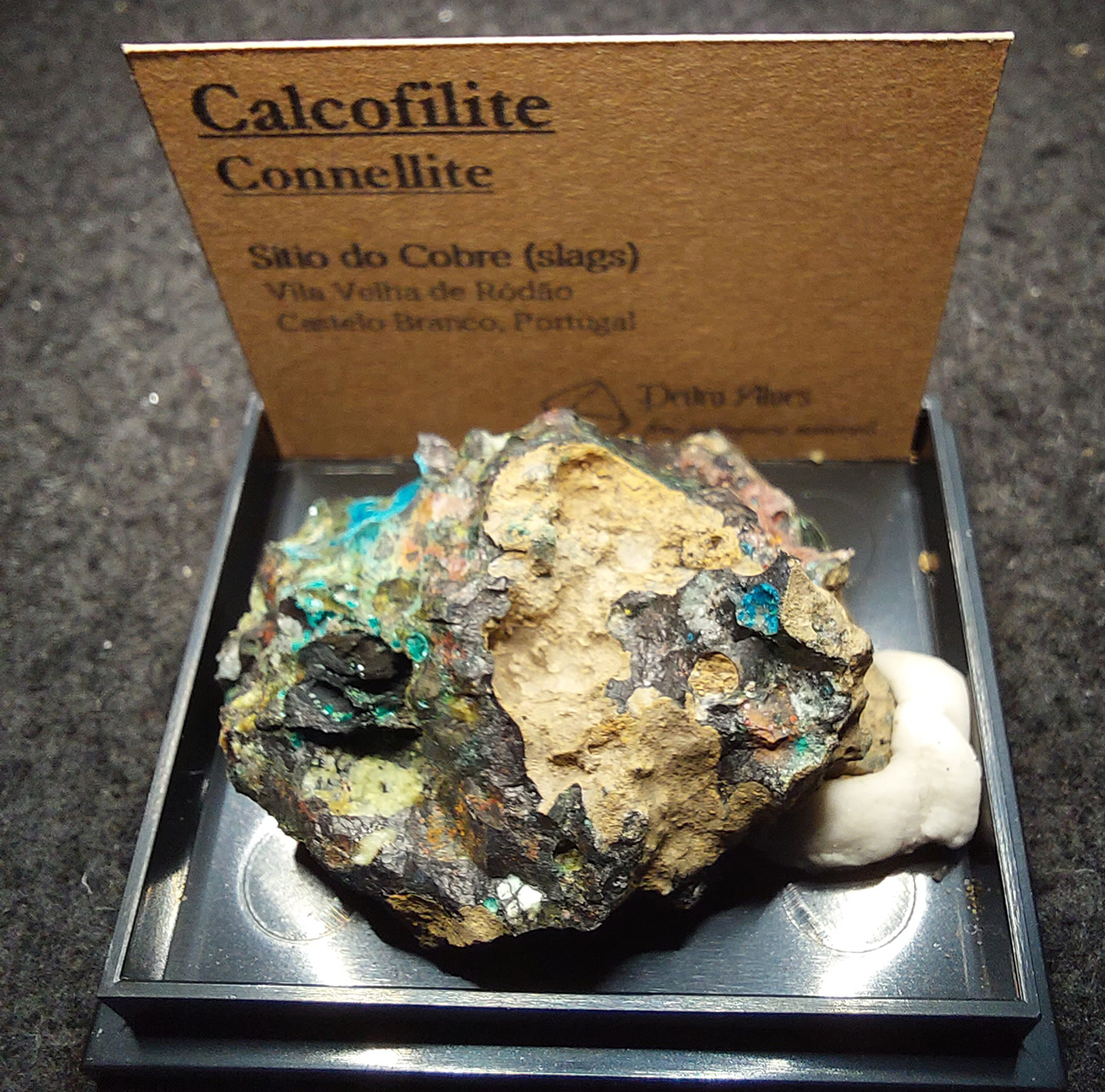 Chalcophyllite & Connellite