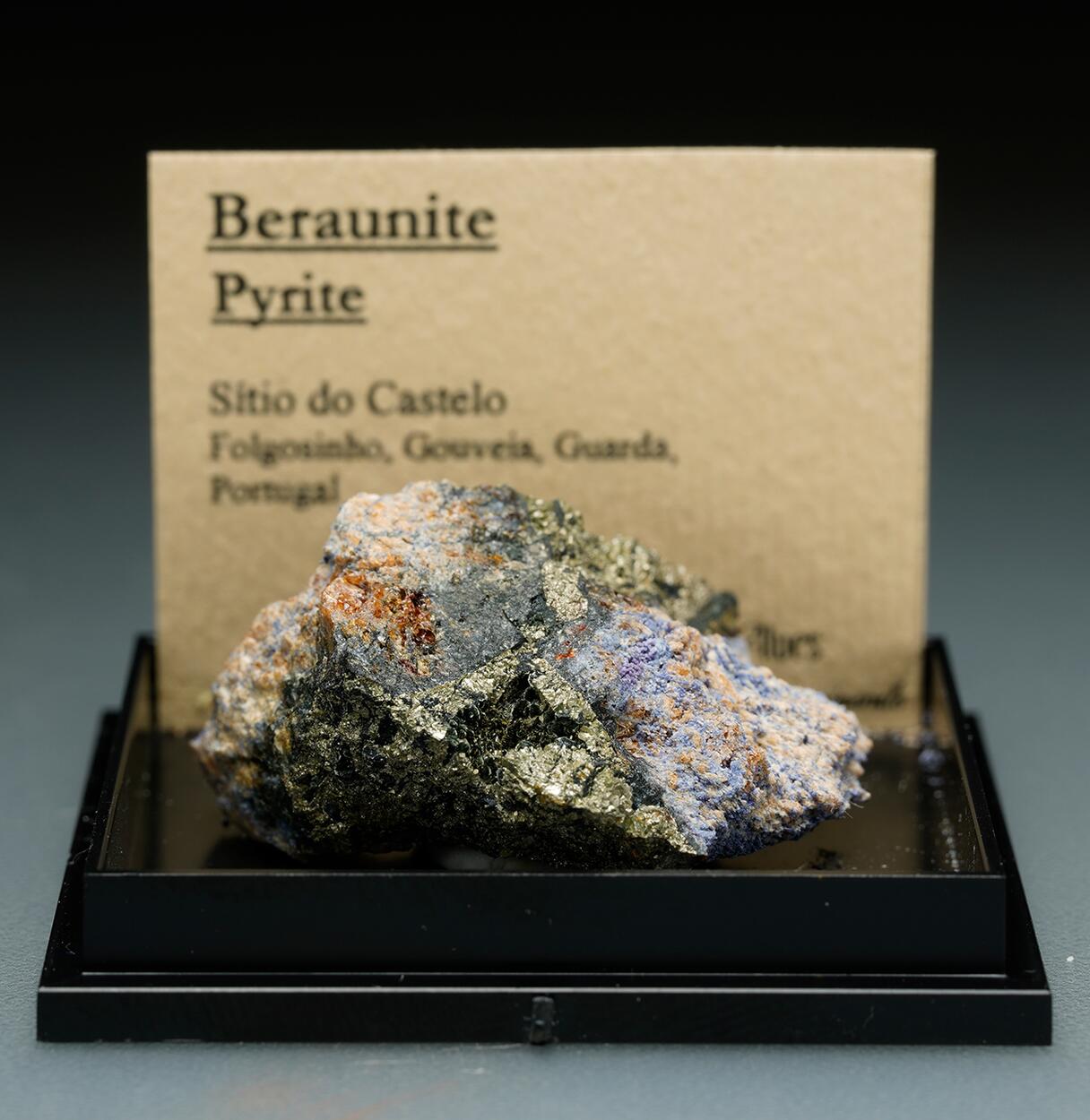 Beraunite & Pyrite
