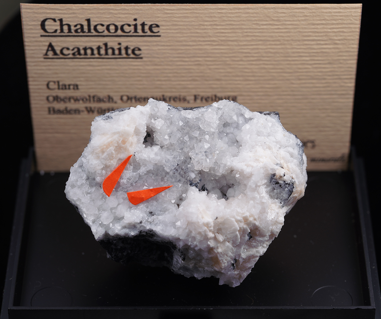Acanthite & Chalcocite