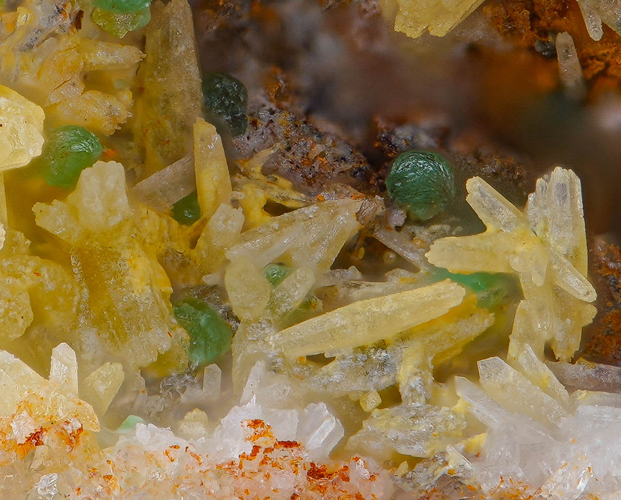 Tsumebite & Pyromorphite