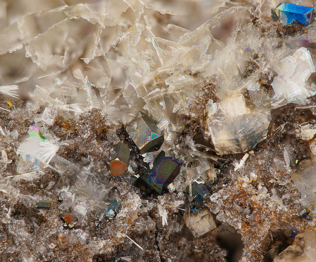 Topaz Hematite & Sodalite