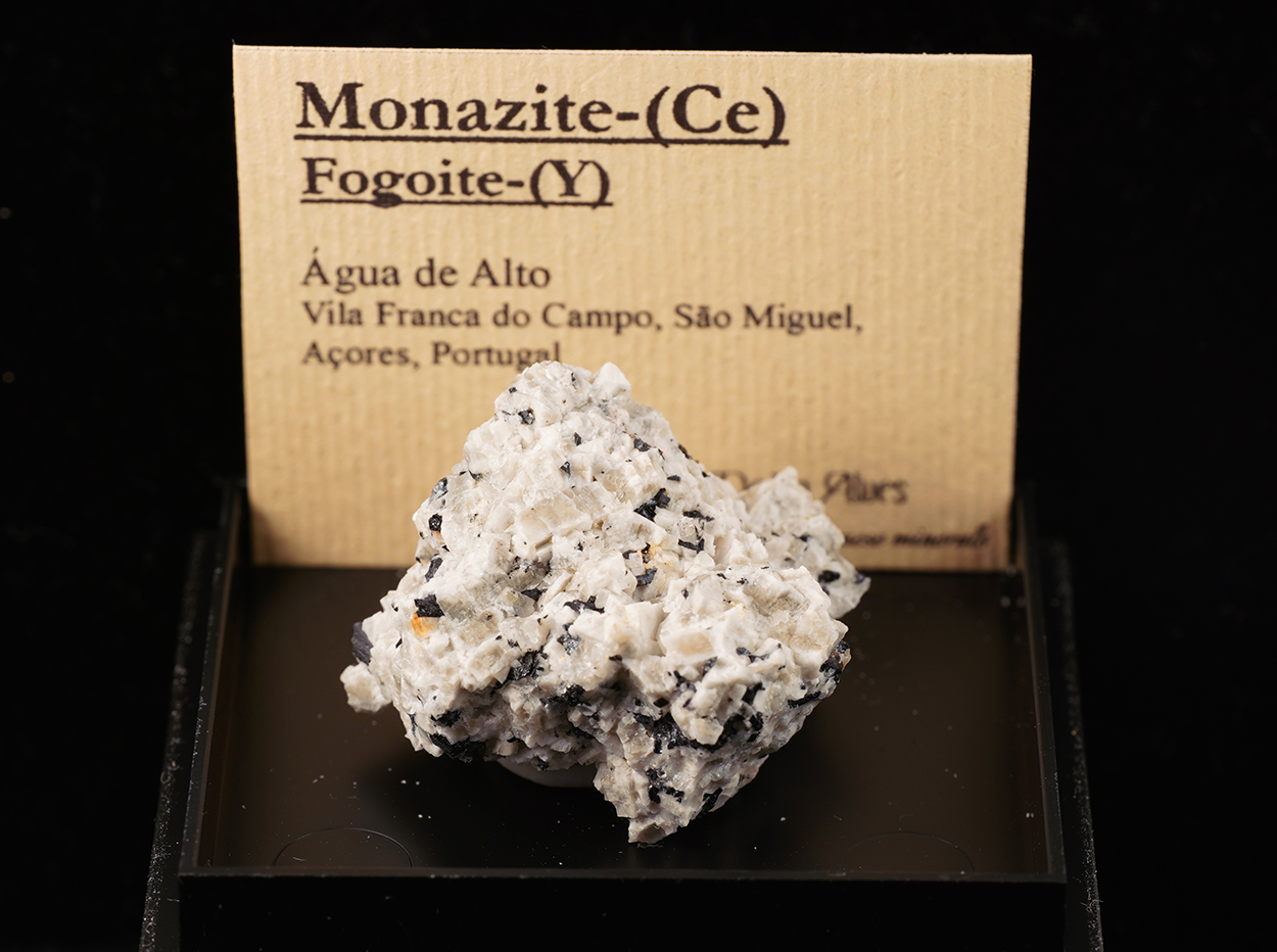 Monazite-(Ce) & Fogoite-(Y)