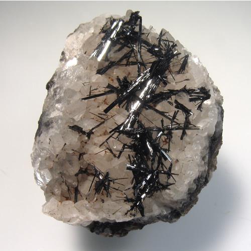 Manganite On Calcite