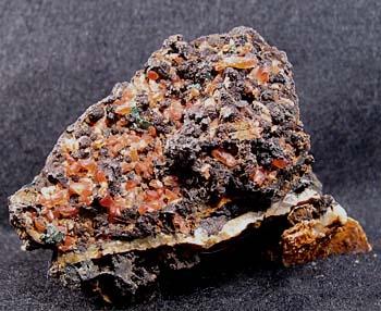 Rhodochrosite & Native Copper