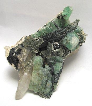 Fluorite Tourmaline & Quartz