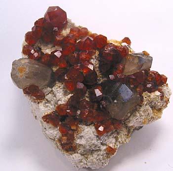 Spessartine & Smoky Quartz