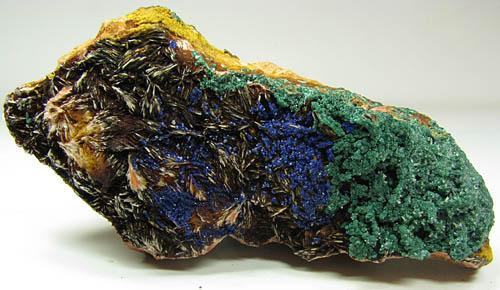 Azurite Malachite & Baryte