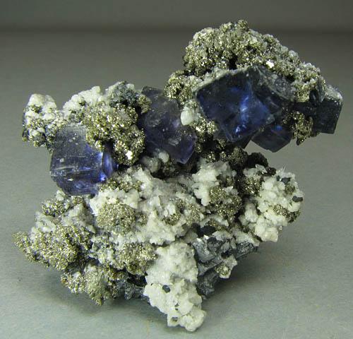 Fluorite Pyrite & Sphalerite