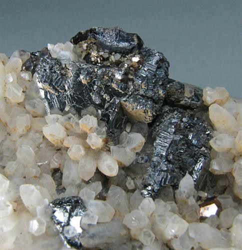 Tetrahedrite Bournonite Pyrite & Quartz