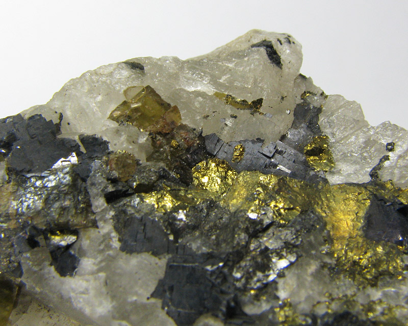 Cryolite Galena Chalcopyrite & Siderite