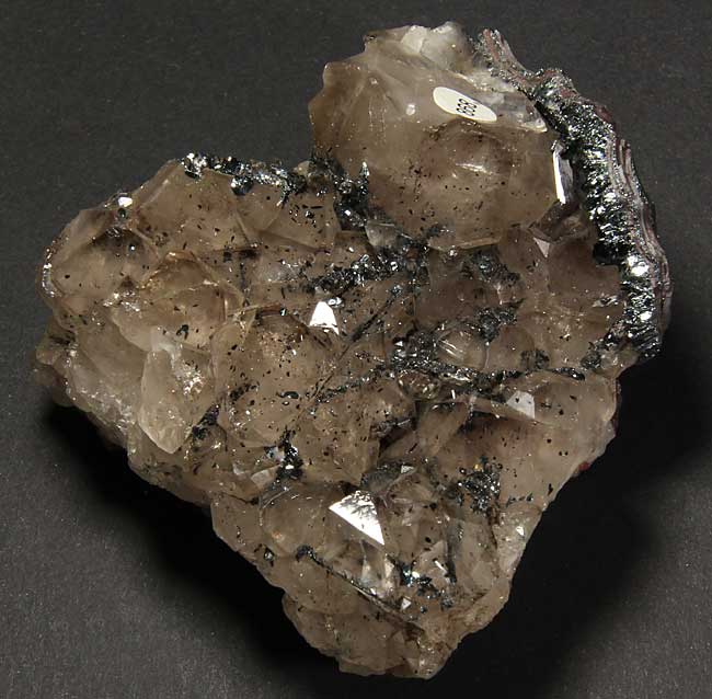 Quartz Hematite & Hematite Var Specularite