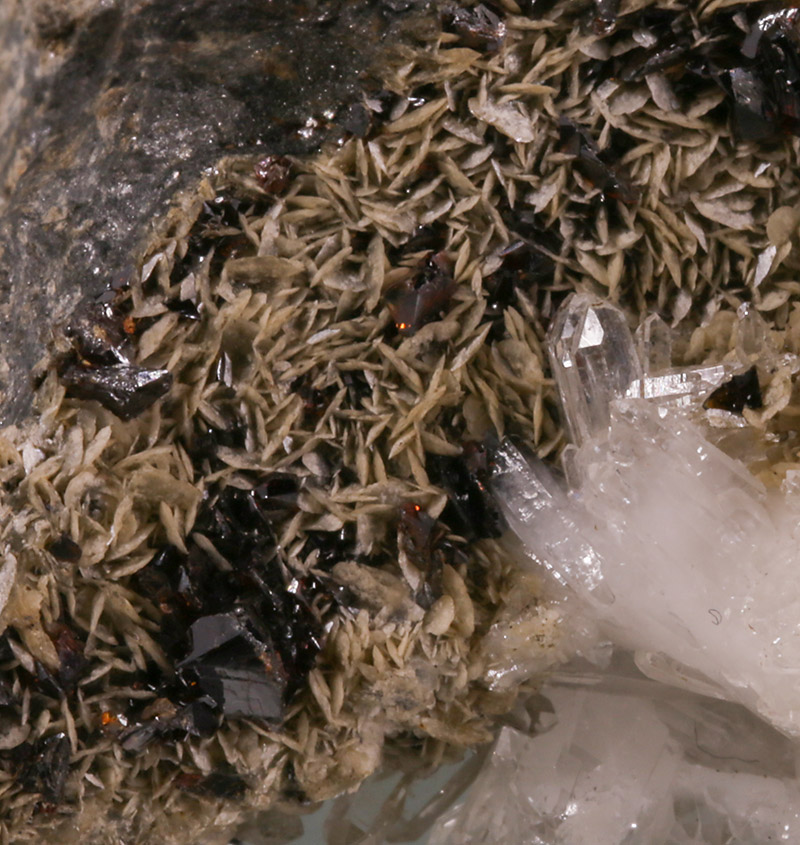 Galena Quartz Sphalerite & Siderite