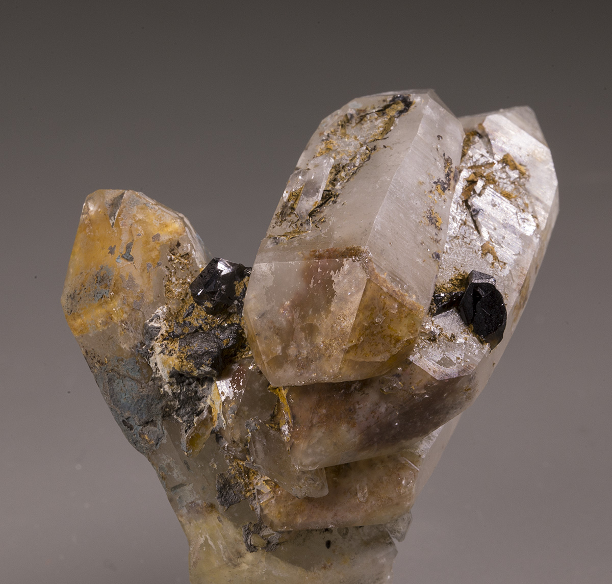 Cassiterite & Quartz