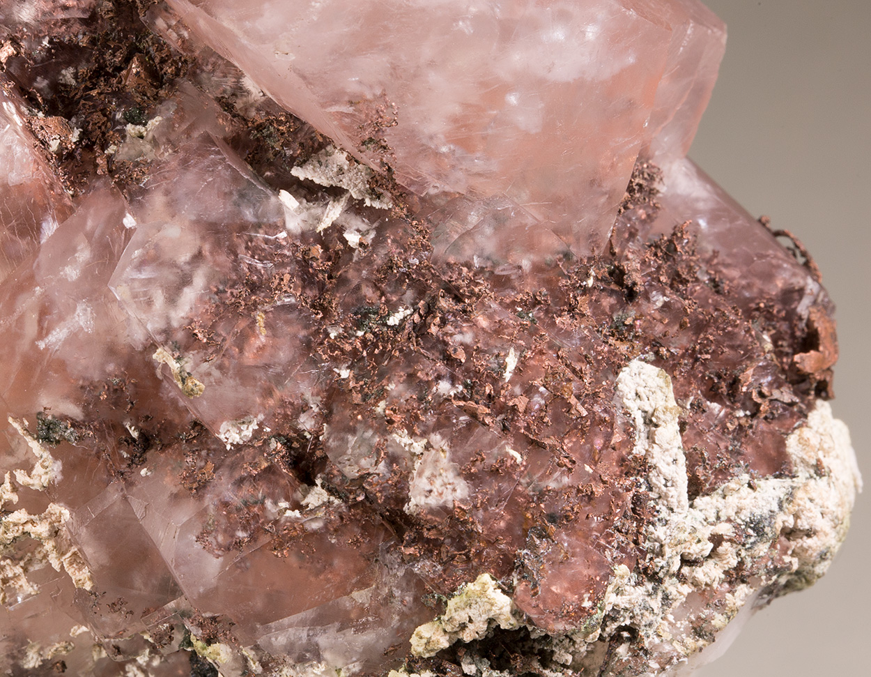 Calcite & Copper