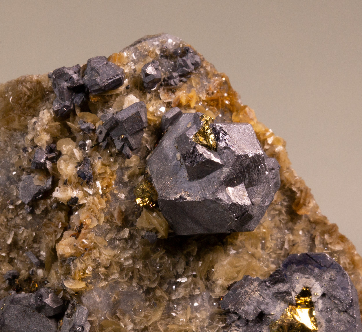 Galena Chalcopyrite & Siderite