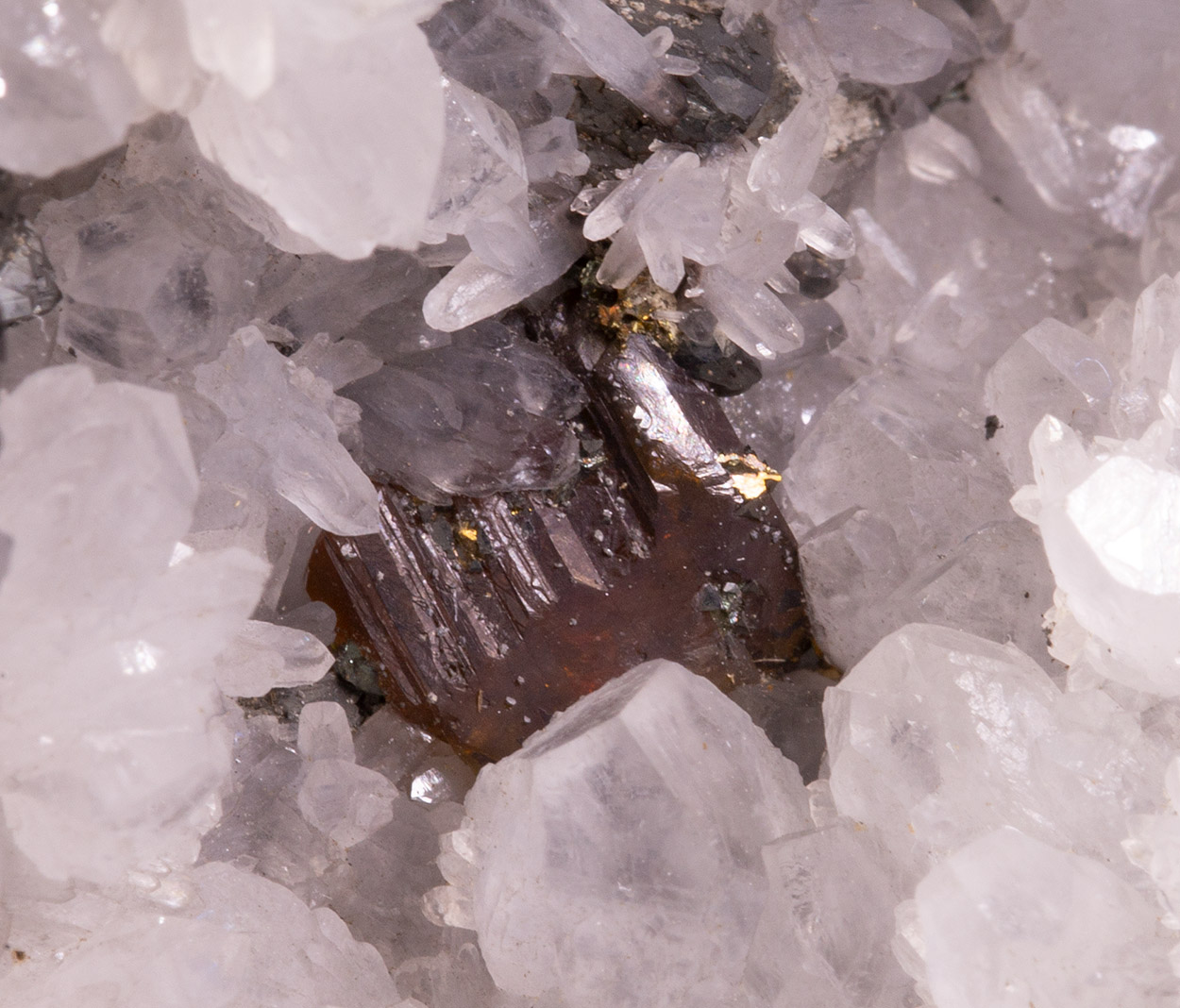 Bournonite Fahlerz Sphalerite & Quartz