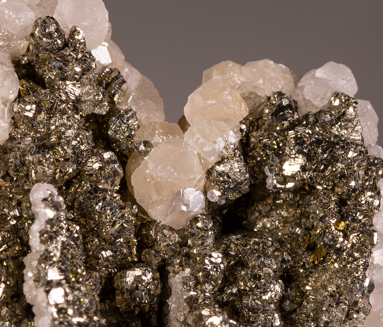 Pyrite & Calcite