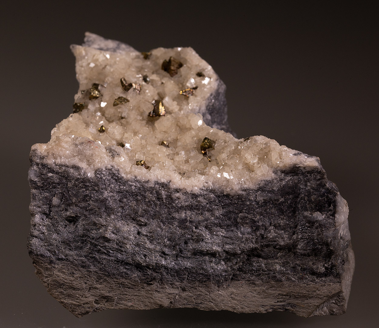 Chalcopyrite & Dolomite