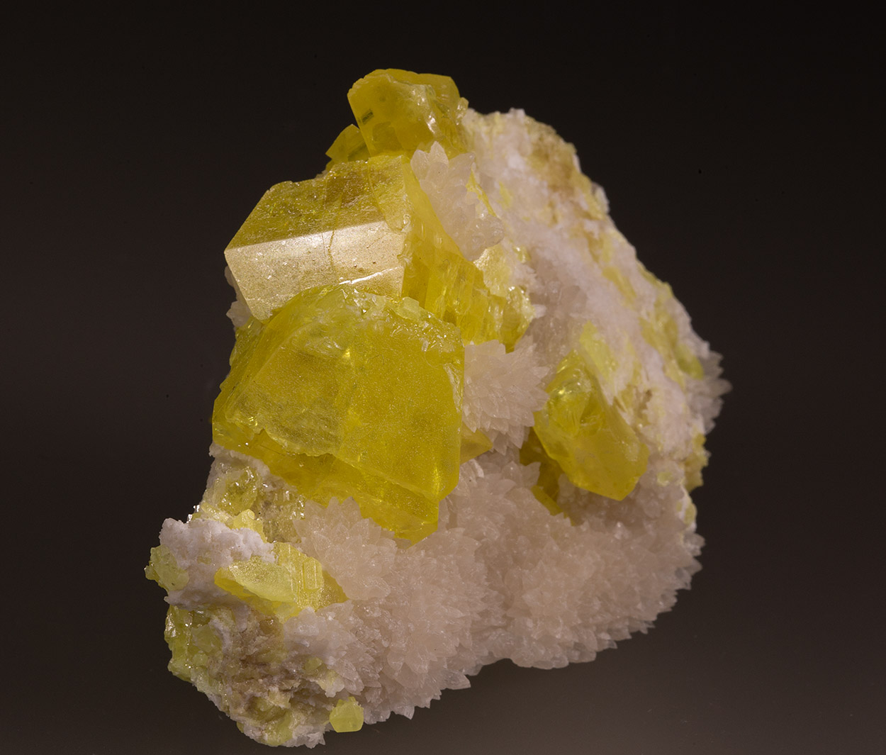 Sulphur & Calcite